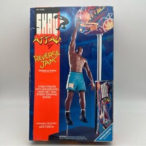 1993 Kenner Shaq Attaq Reverse Jam in Box Shaquille O'Neal Action Figure NIB